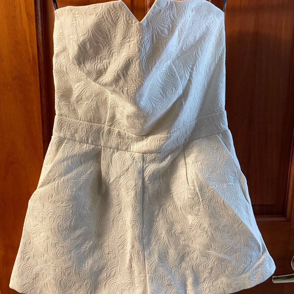 Strapless Romper